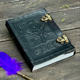 10'' Tree of Life Leather Journal | 300 White Pages