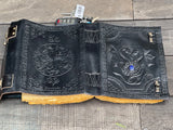 Black 10" Large Double Dragon Leather Journal | 300 Pages (Copy)