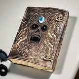 A5 Skull and Evil Eye Leather Journal