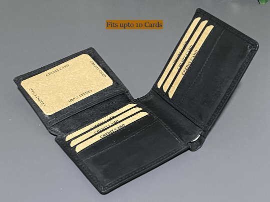 GrassLanders mens wallet Personalised Leather Wallet | 3 Colours